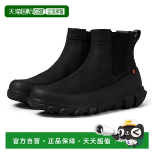 bogs black黑色 Chelsea 雨靴 Cedar 舒適時(shí)尚 香港直郵潮奢 女士