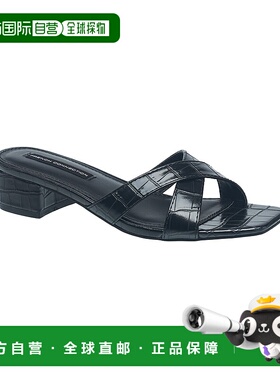 自营French Connection女士Krissy凉鞋-黑色 单鞋美国直发奥莱