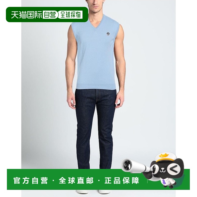 1h可退 【美国直邮】NORTH SAILS 男装针织衫 100 纯棉无袖V领毛