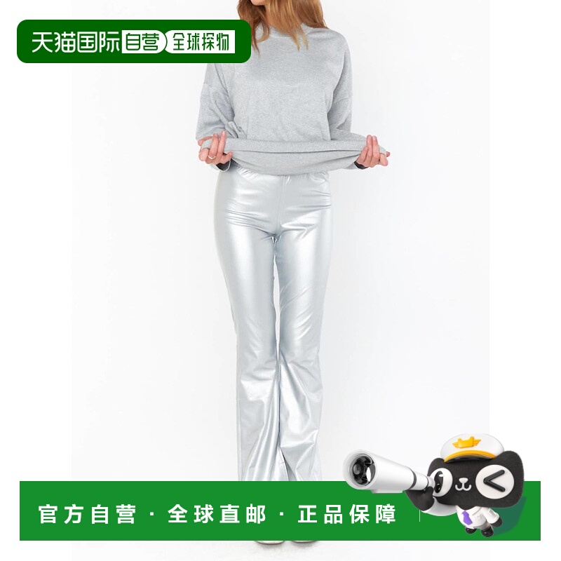 自营 show me your mumuNashville 银色套穿喇叭裤 - 银色 美国奥
