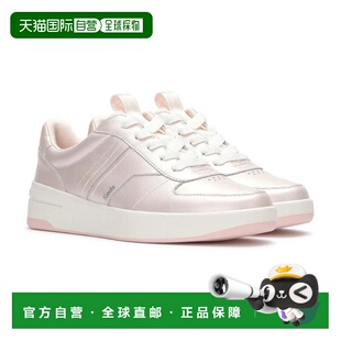 自营Keds The Court II Pearlized Sneaker Women's Pink Leather
