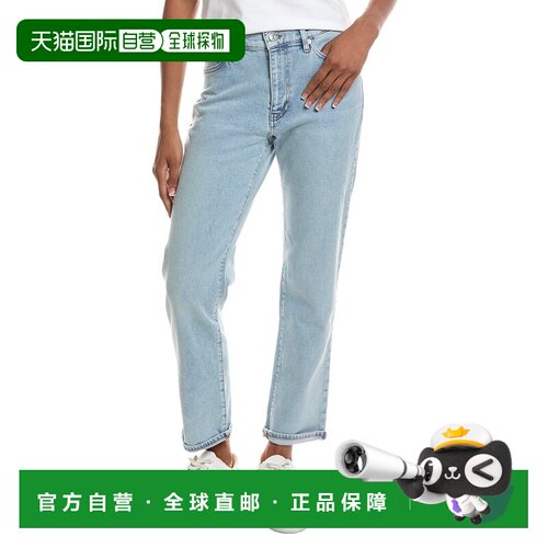 自营frame denim框架牛仔框架借来的牛仔裤-蓝色 美国奥莱直发