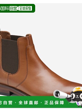 自营Johnston & Murphy Men's Sutton Chelsea Boot - tan full g