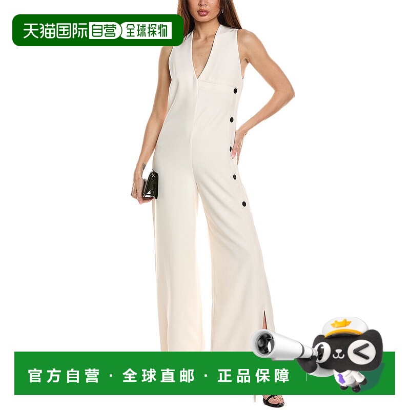 自营 ALEXIS Powell Jumpsuit - white 美国奥莱直发