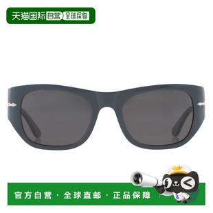 自营Persol Polarized Black Square Unisex Sunglasses PO3308S