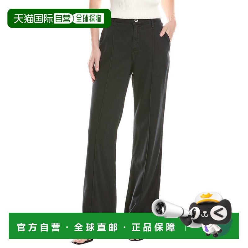 自营Bella Dahl Ryder Pintuck阔腿长裤-黑色 休闲裤美国直发奥莱,女装/女士精品,休闲裤,淘宝优惠券,粉丝福利购,淘宝优惠卷