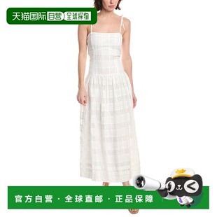 Presley 美国奥莱直发 自营rag bone Dress white Maxi Plaid