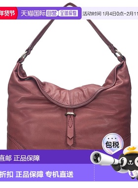 自营 Frye校园皮革Hobo包-红色 美国奥莱直发