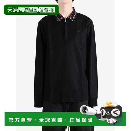 美国直邮BURBERRY-Pelham男士拉链长袖Cc上衣