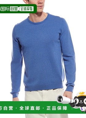 自营Mette Cashmere Crewneck Sweater - Blue 毛衣美国直发奥莱