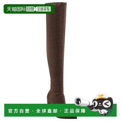 自营Guess Abetter 2 Boots Women Brown Pointed Toe Block Heel