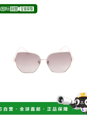 自营chopardOversized Hexagonal Sunglasses With Metallic Fini