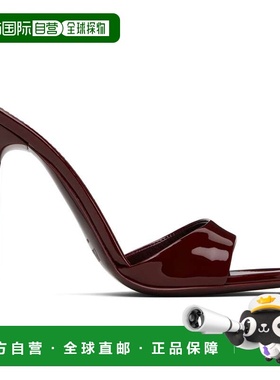 1h可退 香港直邮潮奢 Paris Texas 女士 酒红色 Lidia 凉鞋 PX836