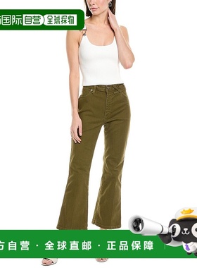 自营 STAUD x Wrangler The Cropped Sergeant Green Jean - gree