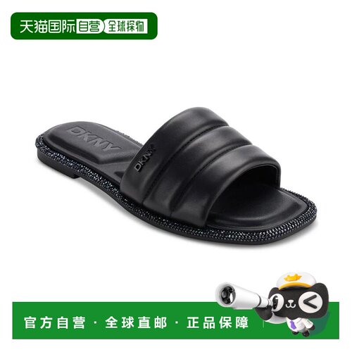 1h可退 【美国直邮】DKNY|Bethea 绗缝一脚蹬凉鞋