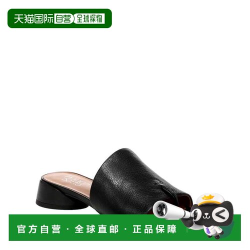 自营Franco Sarto Loran Black Leather  H6218L4002 Women's - b