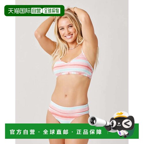 自营Women's Carve Designs Stinson Bikini Top Lagos Stretch U