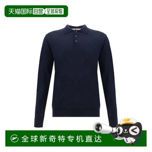 蓝色 自营 衬衫 golden 美国奥莱直发 goose金色鹅毛Polo男式