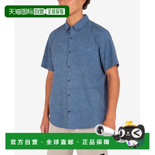 1h可退 【美国直邮】ABERCROMBIE男士衬衫短袖直筒型 时尚舒适百