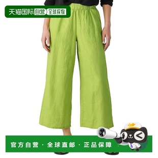 fisher 女士 休闲裤 1h可退 子阔腿裤 eileen 裤 美国直邮