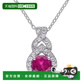 人造白色蓝宝石和人造红宝石泪 Max Mimi 自营 TGW 克拉