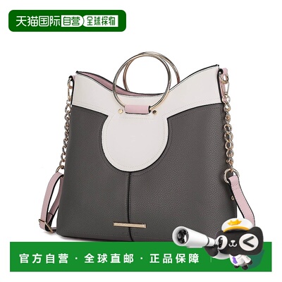 自营 mia k collectionKylie Top Handle Satchel Women's handba