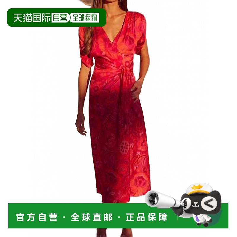 自营 misa los angelesFrancesca Midi Dress In Flora Corsica F