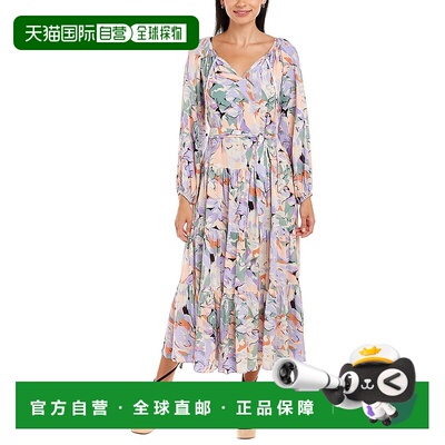 自营 Traffic People Woodstock 长早秋新款连衣裙 蓝色 美国奥莱