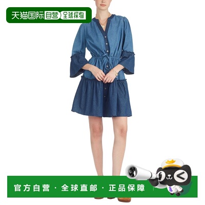 自营Draper James Avery Shirtdress - medium wash 美国奥莱直发