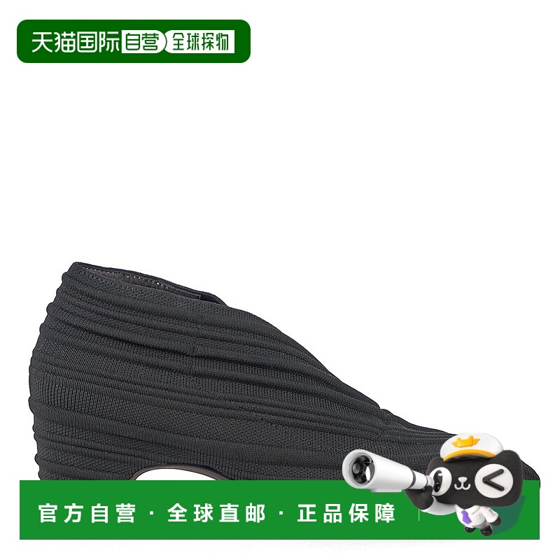 自营 united nude折叠感Ii-黑色 美国奥莱直发女鞋