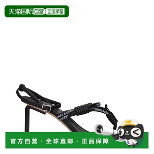 Flip Flop Women 自营off Sandals Leather black whiteOff