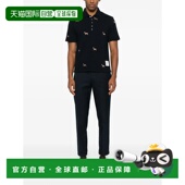 BROWNE Men Half 美国直邮THOM Embroidery Horse Drop Clas