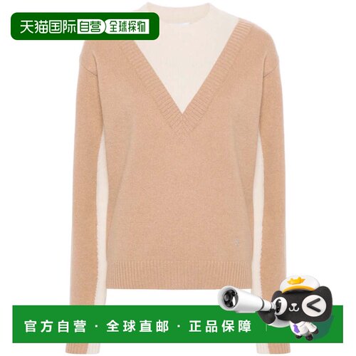 自营paco rabanneClassic Round Neck Pullover with Silhouette