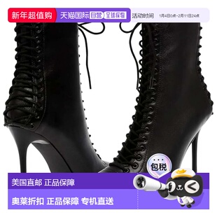 自营Steve Madden Allnight Boots Women's Black Stiletto Heel