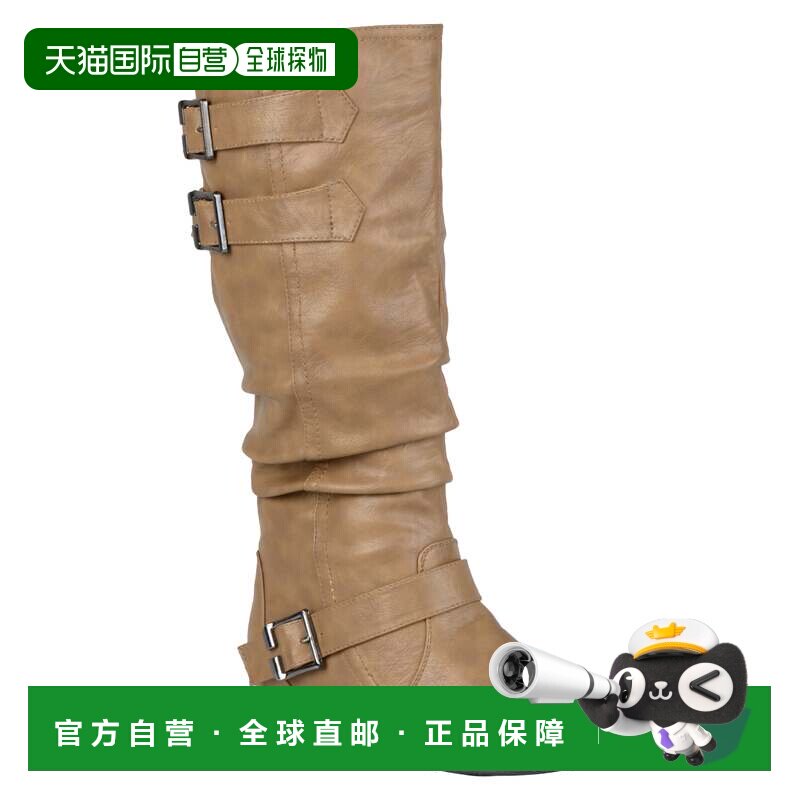 自营journee collectionJournee Women's Tiffany Boot - taupe