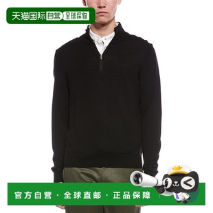 Merino Sweate Plaited Neck Mock Wool Zip Magli 自营Bruno