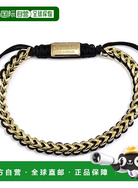 自营 Crucible Los Angeles 不锈钢 6 毫米 Franco 链式手链，搭