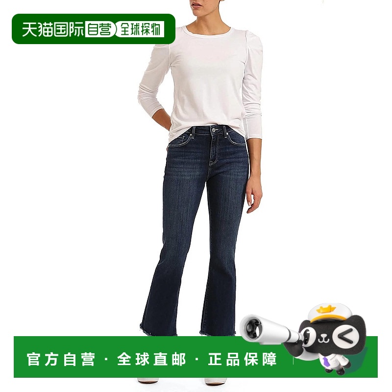 自营 mavi深有机蓝Anika中腰露脐牛仔裤-深有机蓝 美国奥莱直发