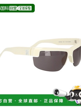 自营 off-white米白色中性款托莱多75mm太阳镜-白色 美国奥莱直发