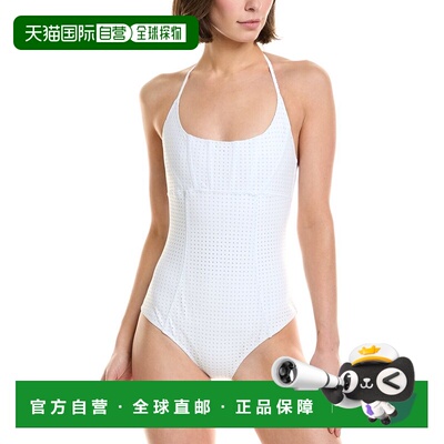 自营Lisa Marie Fernandez Corset Mailott One-Piece - white 美