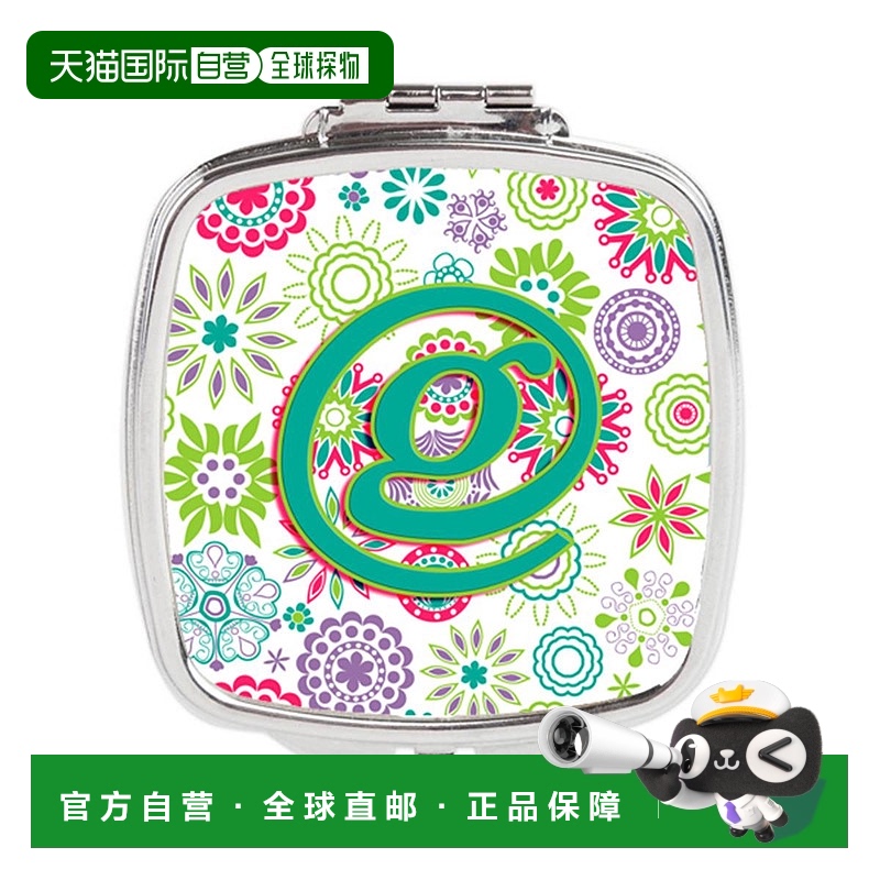 自营 Carolines Treasures CJ2011-GSCM 字母 G 花朵粉红色正品