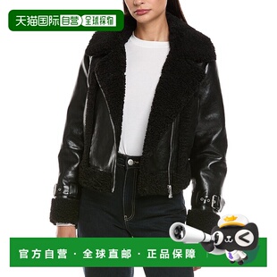 自营Apparis Jay Bonded Coat - black 美国奥莱直发外套