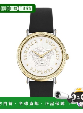 自营Versace Women's V-Dollar 37mm Quartz Watch - black 美国