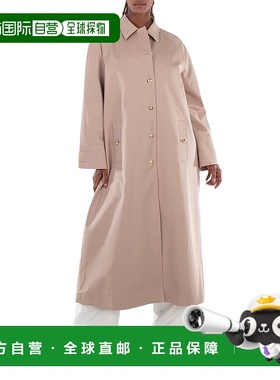 自营 Anine Bing女士米色Randy Maxi风衣，小号-米色 美国奥莱直