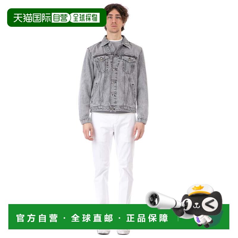 自营eleventy牛仔卡车司机夹克-灰色 美国奥莱直发
