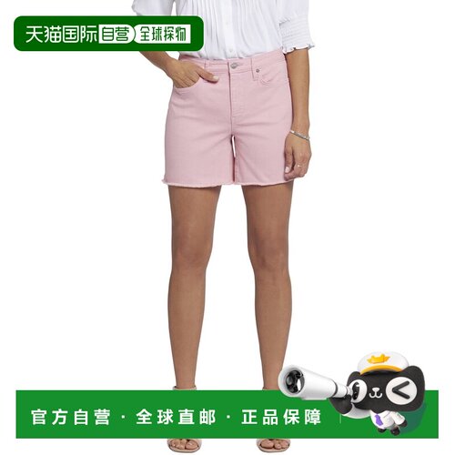 自营NYDJ A-Line Aphrodite Short - Pink 美国奥莱直发短裤