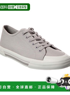 自营Ben Sherman Belfast Canvas Oxford Sneaker - grey 美国奥