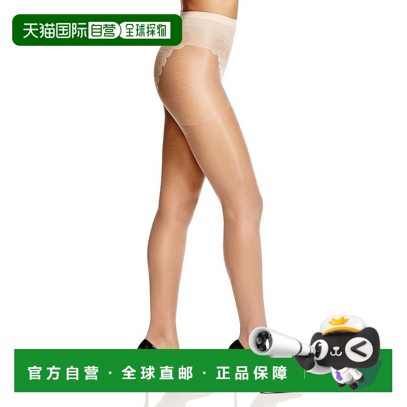 【美国直邮】HUE|法式蕾丝控制上衣透明紧身裤女款