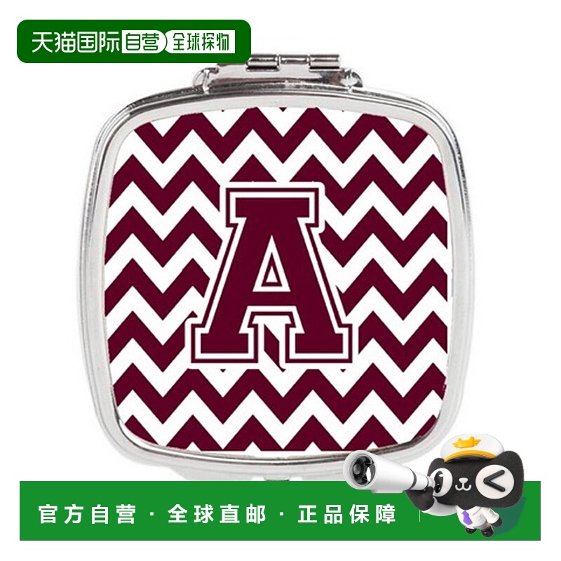 自营 Carolines Treasures CJ1051-ASCM Letter A Chevron M正品