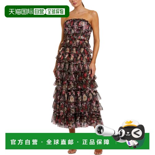 自营mac duggal  连衣裙 美国奥莱直发